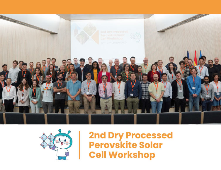 2nd Dry Processed Perovskite Solar Cell Workshop at the Universitat de València...