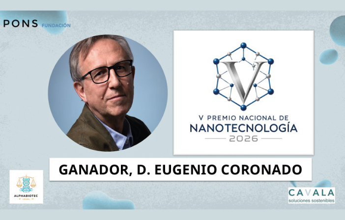 Eugenio Coronado receives the 2026 National Nanotechnology Award...